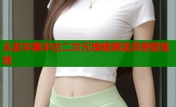 头发半黑半白二次元堆糖潮流灵感聚集地