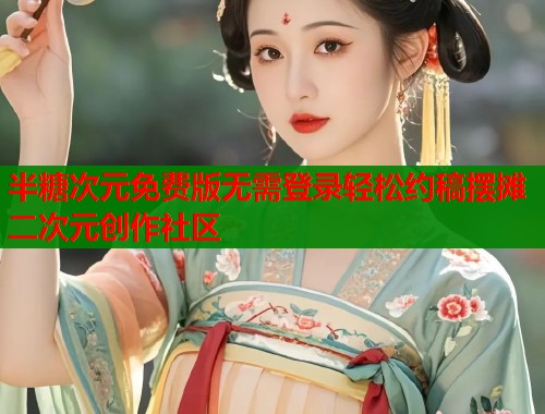 半糖次元免费版无需登录轻松约稿摆摊二次元创作社区  第1张