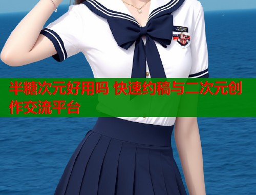 半糖次元好用吗 快速约稿与二次元创作交流平台  第1张