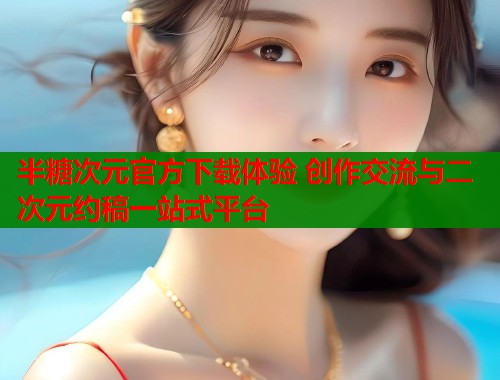 半糖次元官方下载体验 创作交流与二次元约稿一站式平台  第1张