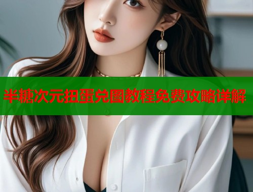 半糖次元扭蛋兑图教程免费攻略详解  第1张