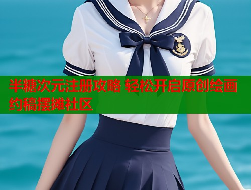 半糖次元注册攻略 轻松开启原创绘画约稿摆摊社区  第1张