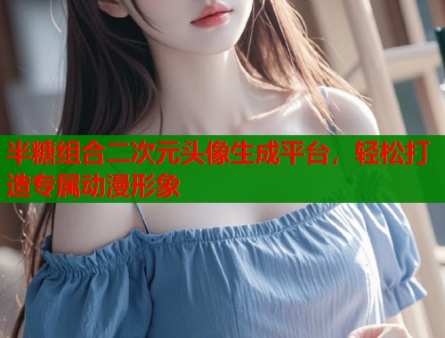 半糖组合二次元头像生成平台，轻松打造专属动漫形象  第1张
