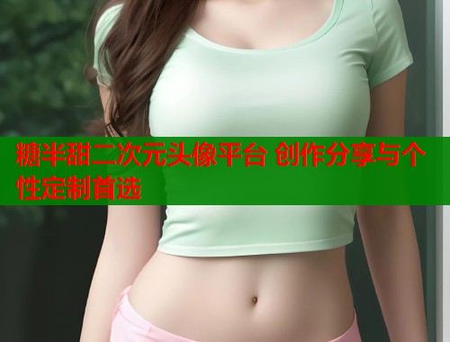 糖半甜二次元头像平台 创作分享与个性定制首选  第1张
